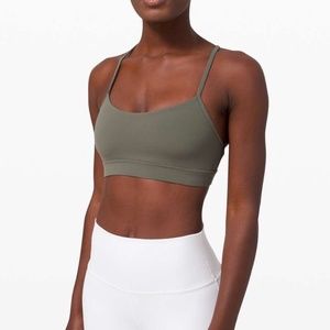 Lululemon Flow Y Bra Nulu - Grey Sage (2)